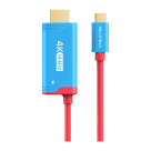 Кабель-адаптер CABLETIME USB-C — HDMI (2 м) - фото 5